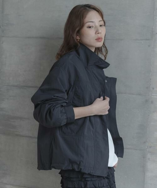 Sonny Label / サニーレーベル ナイロンジャケット | 撥水スタンドカラーナイロンブルゾン | 詳細13