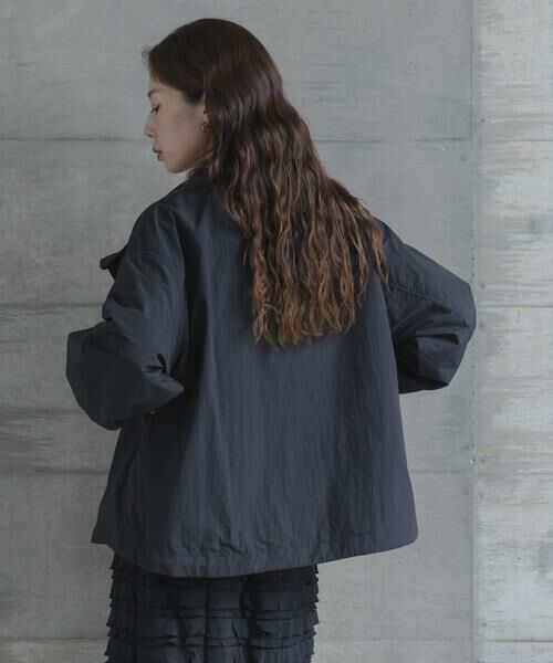 Sonny Label / サニーレーベル ナイロンジャケット | 撥水スタンドカラーナイロンブルゾン | 詳細14
