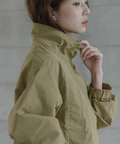 Sonny Label / サニーレーベル ナイロンジャケット | 撥水スタンドカラーナイロンブルゾン | 詳細20