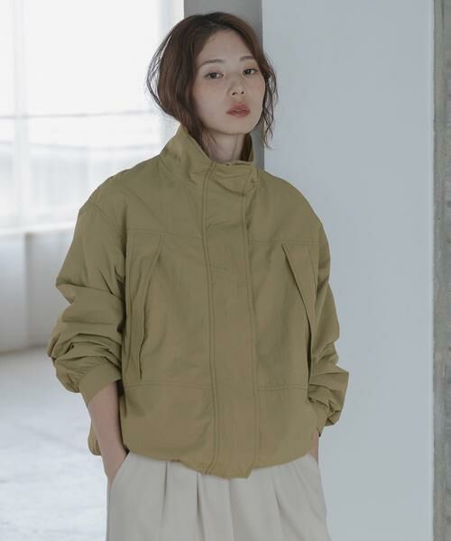 Sonny Label / サニーレーベル ナイロンジャケット | 撥水スタンドカラーナイロンブルゾン | 詳細22
