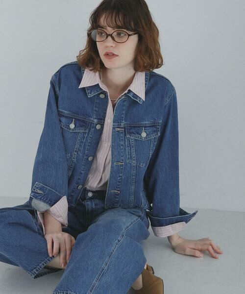 Sonny Label / サニーレーベル Gジャン・デニムジャケット | オーセンティックデニムショートジャケット（インディゴブルー）