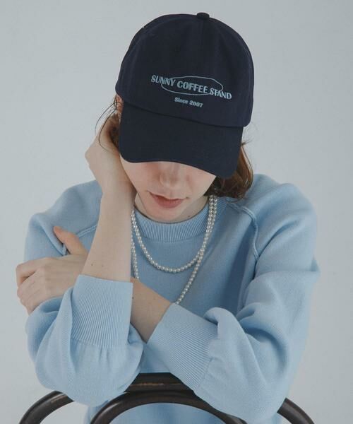 Sonny Label / サニーレーベル キャップ | エンブロイダリーロゴキャップ（ネイビー）