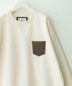 Sonny Label / サニーレーベル スウェット | HARRIS TWEEDポケットスウェットプルオーバー