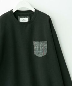 Sonny Label / サニーレーベル スウェット | HARRIS TWEEDポケットスウェットプルオーバー