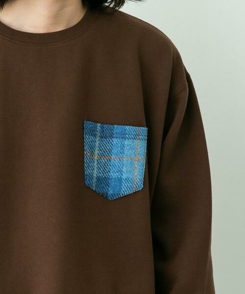 Sonny Label / サニーレーベル スウェット | HARRIS TWEEDポケットスウェットプルオーバー | 詳細1