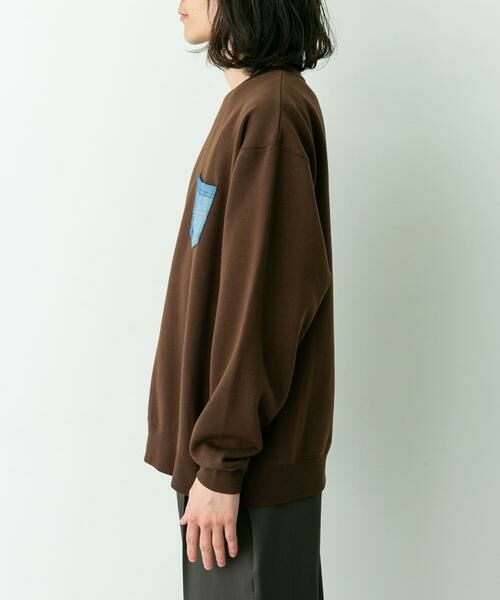 Sonny Label / サニーレーベル スウェット | HARRIS TWEEDポケットスウェットプルオーバー | 詳細6