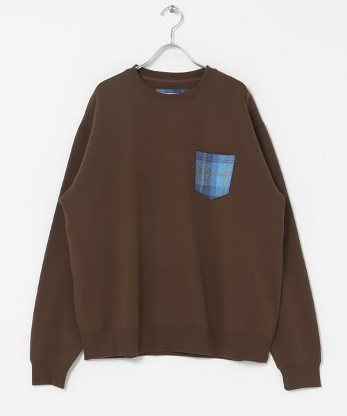 Sonny Label / サニーレーベル スウェット | HARRIS TWEEDポケットスウェットプルオーバー | 詳細9