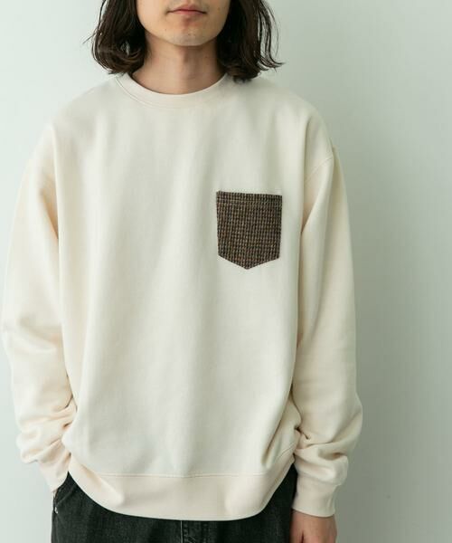 Sonny Label / サニーレーベル スウェット | HARRIS TWEEDポケットスウェットプルオーバー | 詳細15