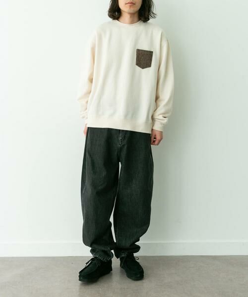 Sonny Label / サニーレーベル スウェット | HARRIS TWEEDポケットスウェットプルオーバー | 詳細17