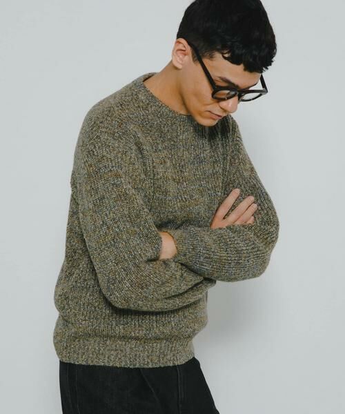 Sonny Label / サニーレーベル ニット・セーター | ミックスカラーニットプルオーバー | 詳細2