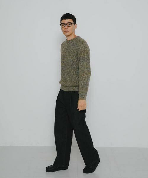 Sonny Label / サニーレーベル ニット・セーター | ミックスカラーニットプルオーバー | 詳細4