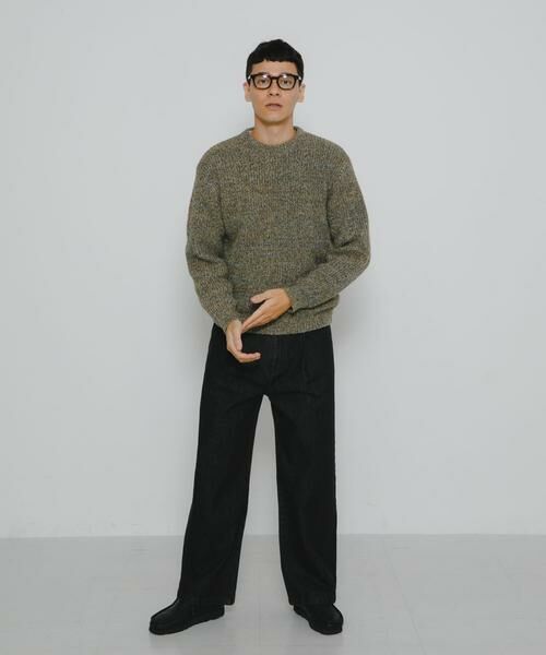 Sonny Label / サニーレーベル ニット・セーター | ミックスカラーニットプルオーバー | 詳細5