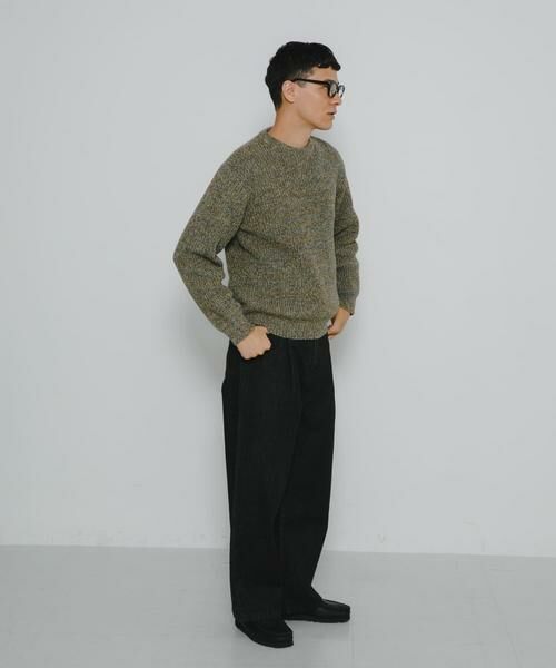 Sonny Label / サニーレーベル ニット・セーター | ミックスカラーニットプルオーバー | 詳細7