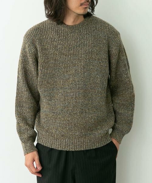 Sonny Label / サニーレーベル ニット・セーター | ミックスカラーニットプルオーバー | 詳細8