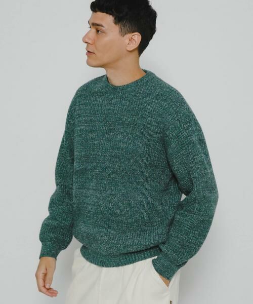 Sonny Label / サニーレーベル ニット・セーター | ミックスカラーニットプルオーバー | 詳細13