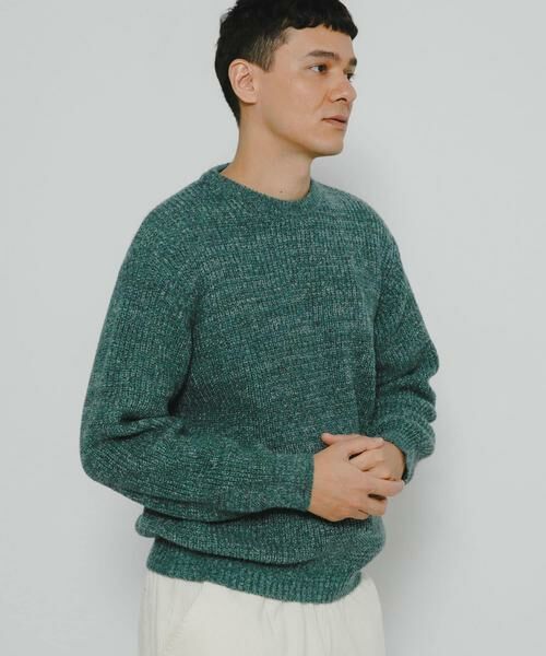 Sonny Label / サニーレーベル ニット・セーター | ミックスカラーニットプルオーバー | 詳細15