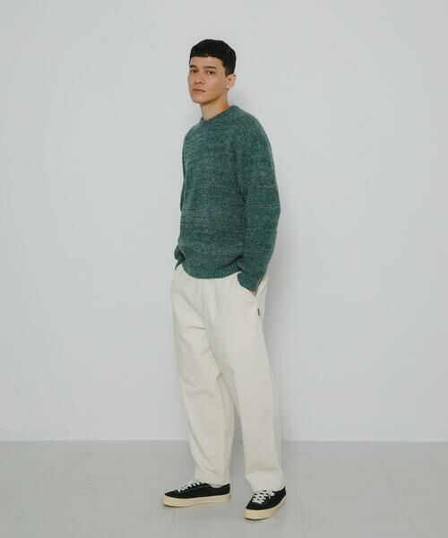 Sonny Label / サニーレーベル ニット・セーター | ミックスカラーニットプルオーバー | 詳細16