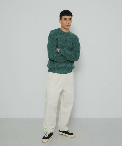 Sonny Label / サニーレーベル ニット・セーター | ミックスカラーニットプルオーバー | 詳細18