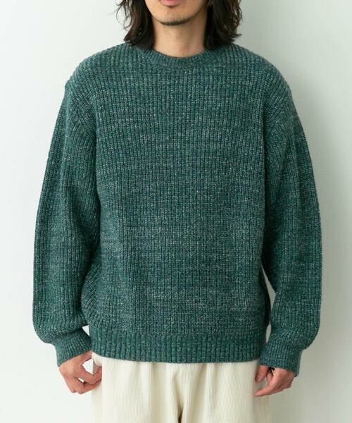 Sonny Label / サニーレーベル ニット・セーター | ミックスカラーニットプルオーバー | 詳細19