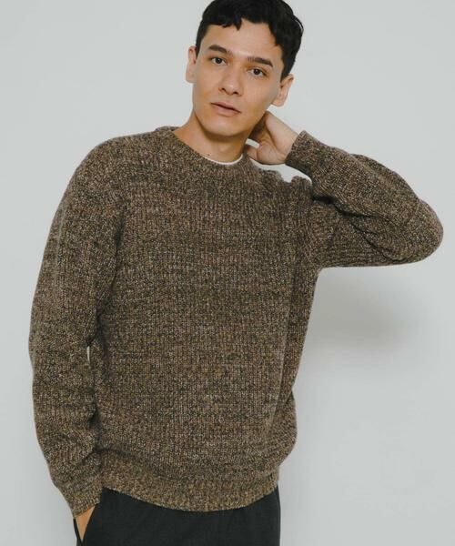Sonny Label / サニーレーベル ニット・セーター | ミックスカラーニットプルオーバー | 詳細28