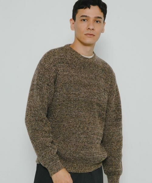 Sonny Label / サニーレーベル ニット・セーター | ミックスカラーニットプルオーバー | 詳細29