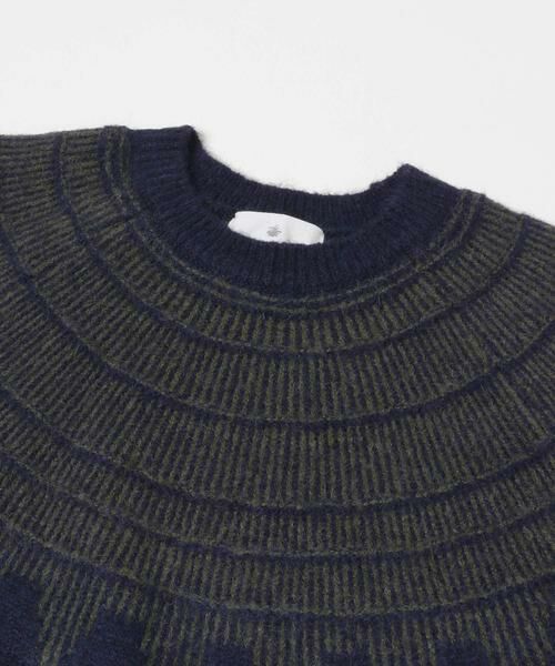 Sonny Label / サニーレーベル ニット・セーター | フェアアイル柄ニットプルオーバー | 詳細30