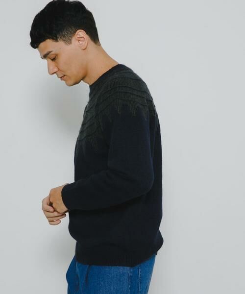 Sonny Label / サニーレーベル ニット・セーター | フェアアイル柄ニットプルオーバー | 詳細20