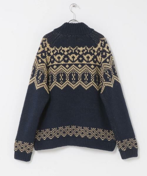 Sonny Label / サニーレーベル ニット・セーター | ジャガードジップアップニット | 詳細27