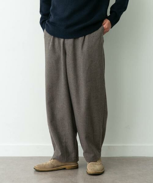 Sonny Label / サニーレーベル その他パンツ | ウール混バルーンパンツ | 詳細1