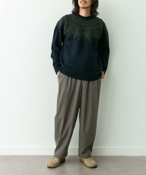 Sonny Label / サニーレーベル その他パンツ | ウール混バルーンパンツ | 詳細4