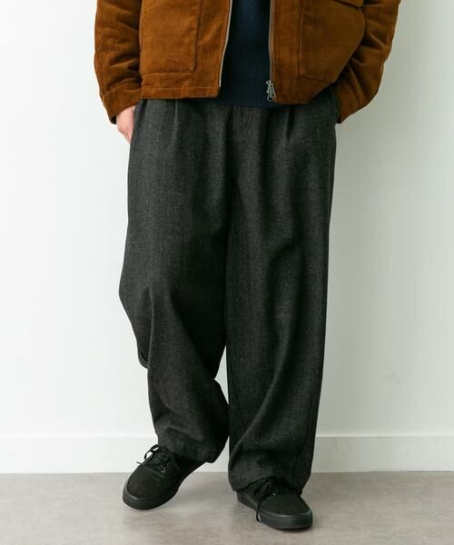 Sonny Label / サニーレーベル その他パンツ | ウール混バルーンパンツ | 詳細16