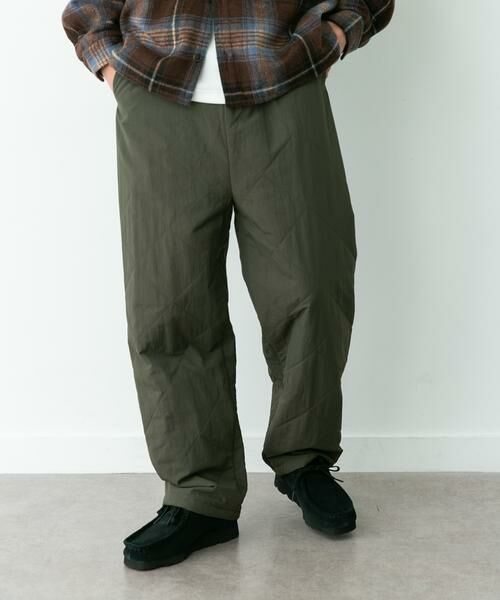 Sonny Label / サニーレーベル その他パンツ | キルティング中綿イージーパンツ | 詳細1