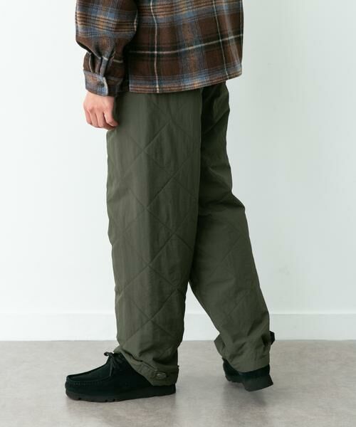 Sonny Label / サニーレーベル その他パンツ | キルティング中綿イージーパンツ | 詳細2