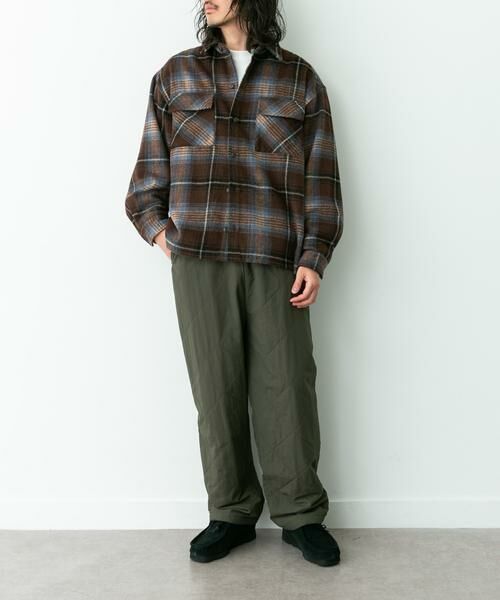 Sonny Label / サニーレーベル その他パンツ | キルティング中綿イージーパンツ | 詳細3