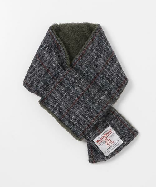Sonny Label / サニーレーベル マフラー・ショール・スヌード・ストール | HARRIS TWEED中綿マフラー | 詳細9