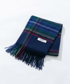 Sonny Label / サニーレーベル マフラー・ショール・スヌード・ストール | ウールカシミヤチェックワイドマフラー