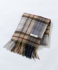 Sonny Label / サニーレーベル マフラー・ショール・スヌード・ストール | ウールカシミヤチェックワイドマフラー
