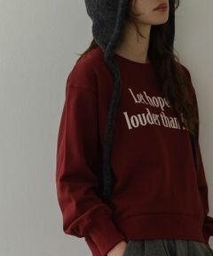 Sonny Label / サニーレーベル スウェット | メッセージロゴスウェットプルオーバー