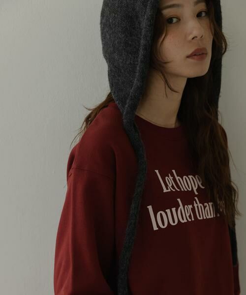 Sonny Label / サニーレーベル スウェット | メッセージロゴスウェットプルオーバー | 詳細1