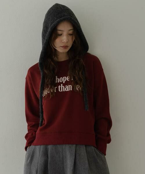 Sonny Label / サニーレーベル スウェット | メッセージロゴスウェットプルオーバー | 詳細2