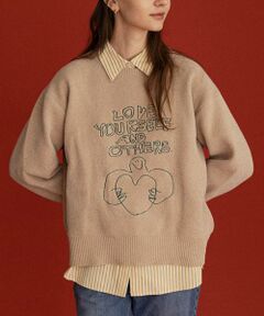 Sonny Label / サニーレーベル ニット・セーター | オガワナツミ コラボモールヤーンニット