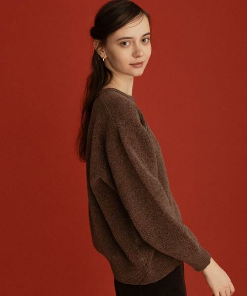 Sonny Label / サニーレーベル ニット・セーター | オガワナツミ コラボモールヤーンニット | 詳細3