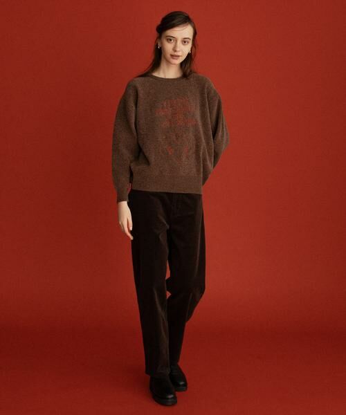 Sonny Label / サニーレーベル ニット・セーター | オガワナツミ コラボモールヤーンニット | 詳細5