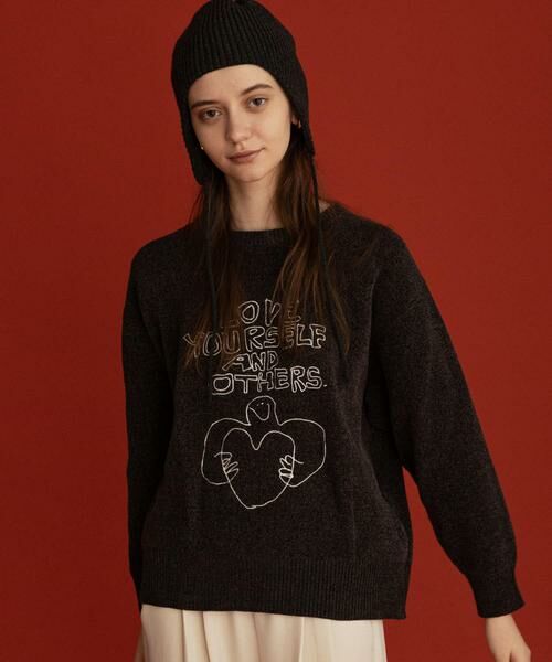 Sonny Label / サニーレーベル ニット・セーター | オガワナツミ コラボモールヤーンニット | 詳細10