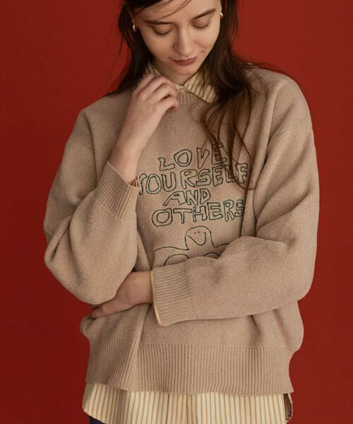 Sonny Label / サニーレーベル ニット・セーター | オガワナツミ コラボモールヤーンニット | 詳細22