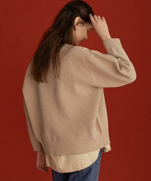 Sonny Label / サニーレーベル ニット・セーター | オガワナツミ コラボモールヤーンニット | 詳細25