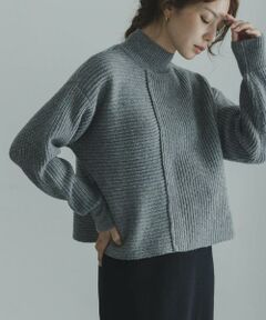 Sonny Label / サニーレーベル ニット・セーター | 畦切替えニットプルオーバー