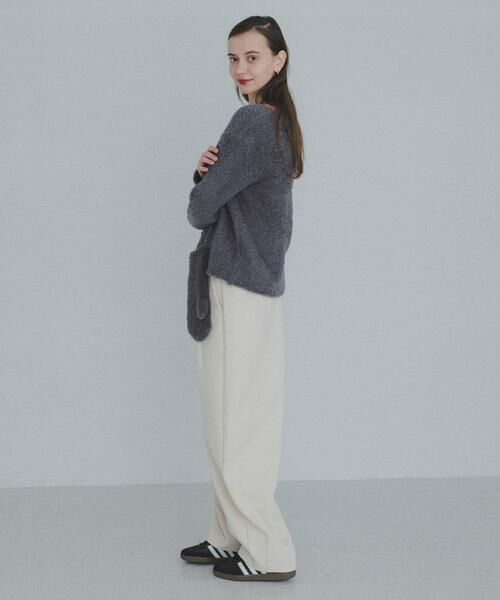 Sonny Label / サニーレーベル ニット・セーター | ラメフェザーVネックニットプルオーバー | 詳細28