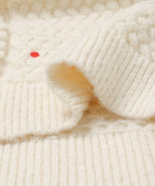 Sonny Label / サニーレーベル ニット・セーター | 刺繍ケーブルニット | 詳細24