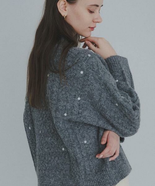 Sonny Label / サニーレーベル ニット・セーター | 刺繍ケーブルニット | 詳細26